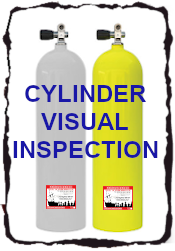 graveyard diver ~ PSI PCI scuba cylinder visual inspection